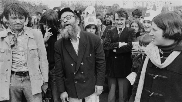 Anti-nuclear demonstration, Paris, 1973