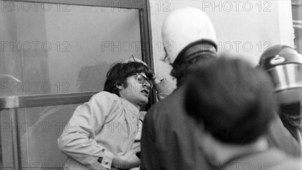 Manifestation des militants d'Ordre Nouveau, Paris, 1973