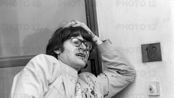 Manifestation des militants d'Ordre Nouveau, Paris, 1973