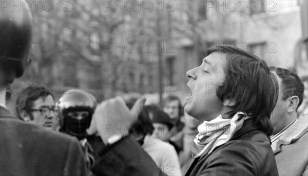 Demonstration of Ordre Nouveau activists, Paris, 1973