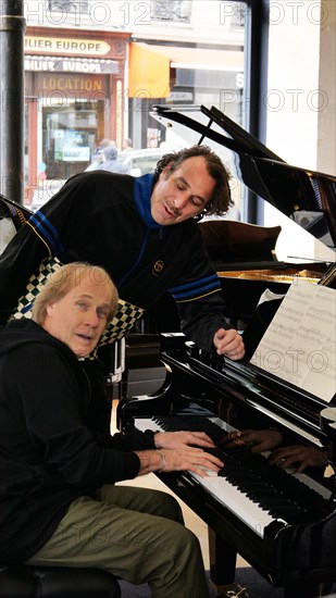 Richard Clayderman et Chilly Gonzales, 2023