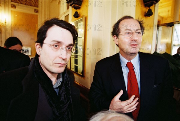 Marc-Edouard Nabe et Jean-Marie Rouart, 1998