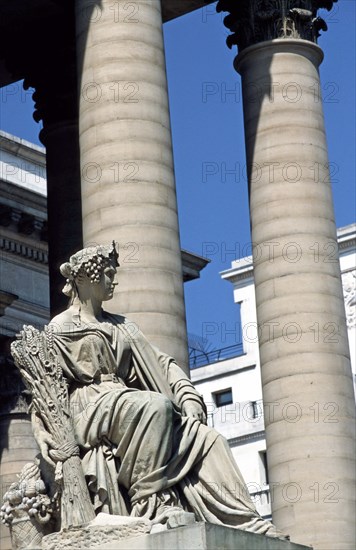 The Palais Brongniart in Paris