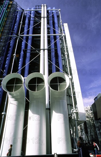 The Centre Pompidou in Paris