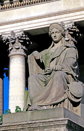 The Palais Brongniart in Paris