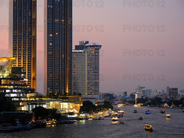 THAILANDE-FLEUVE CHAO PHRAYA
