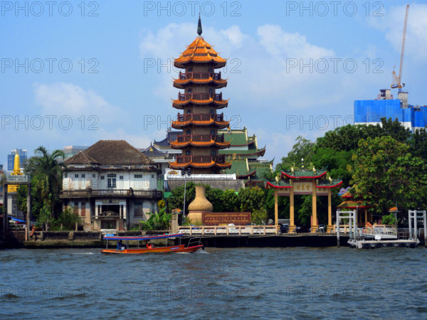 THAILANDE-FLEUVE CHAO PHRAYA