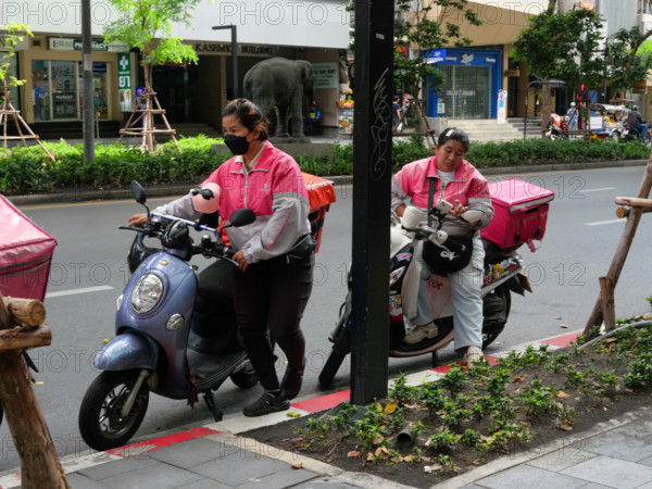 THAILANDE-SOCIÉTÉ-SCENES DE RUES