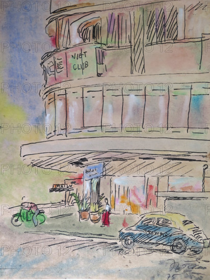 VIETNAM-CULTURE-MUSEE-PEINTURE