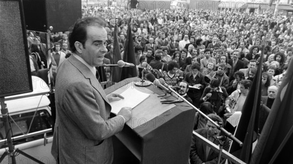 FRANCE-POLITIQUE-PCF-GEORGES MARCHAIS