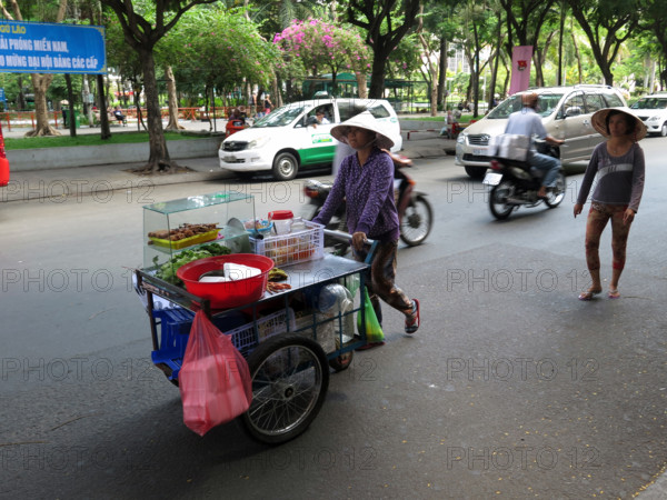 VIETNAM-COMMERCE-HO CHI MINH-VILLE
