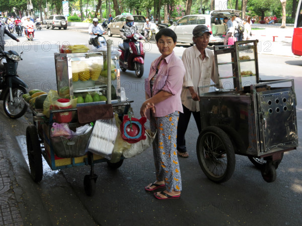 VIETNAM-COMMERCE-HO CHI MINH-VILLE