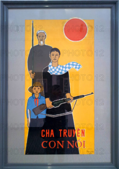 VIETNAM-CULTURE-MUSEE-PEINTURE