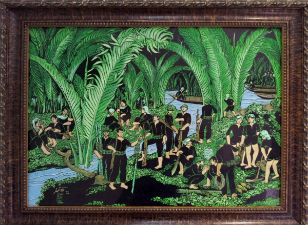 VIETNAM-CULTURE-MUSEE-PEINTURE