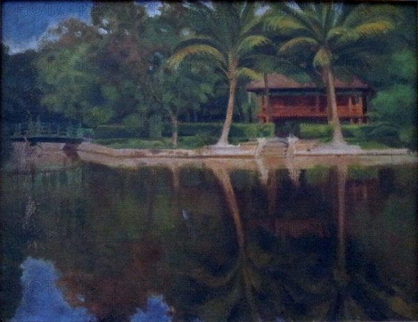 VIETNAM-CULTURE-MUSEE-PEINTURE