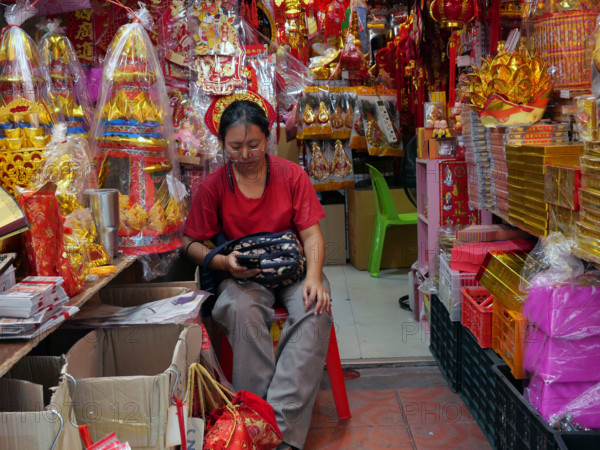 THAILANDE-SOCIETE-COMMERCE