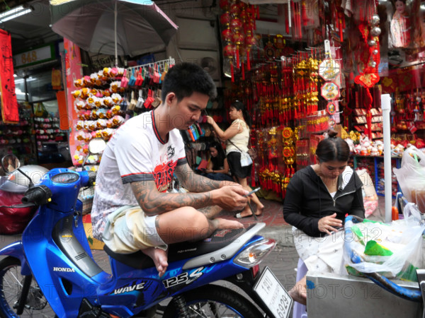 THAILANDE-SOCIETE-COMMERCE