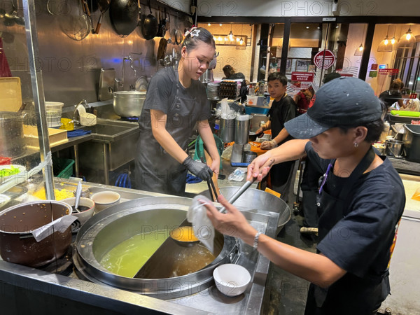 THAILANDE-SOCIETE-COMMERCE