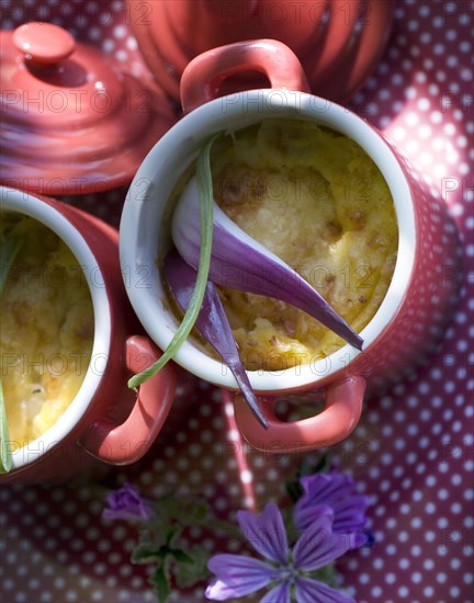 Pique-nique "Tour de France" : flans aux oignons fondants