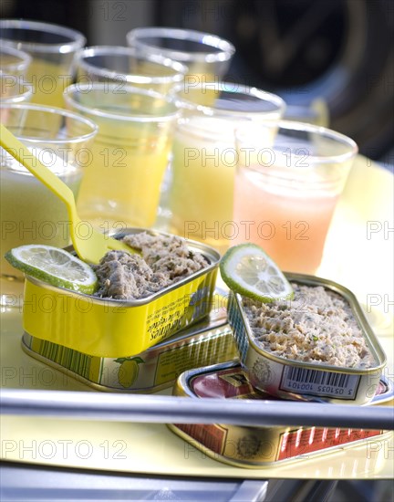 Pique-nique "Tour de France" : rillettes de sardine au confit de citron et gingembre