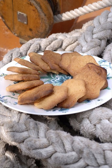 Yachting menu: shortbreads