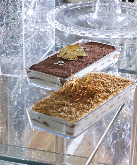 Repas de Noël en strass : tiramisu