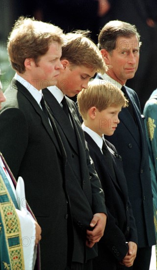 L'enterrement de princesse Diana