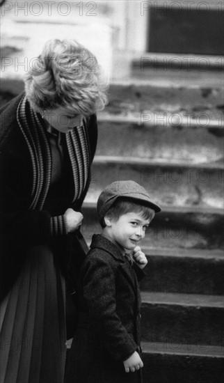 Princesse Diana et prince William