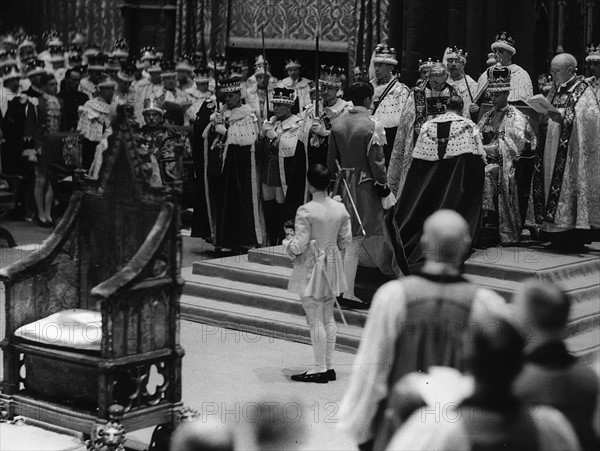 La couronnement du roi George VI en 1937