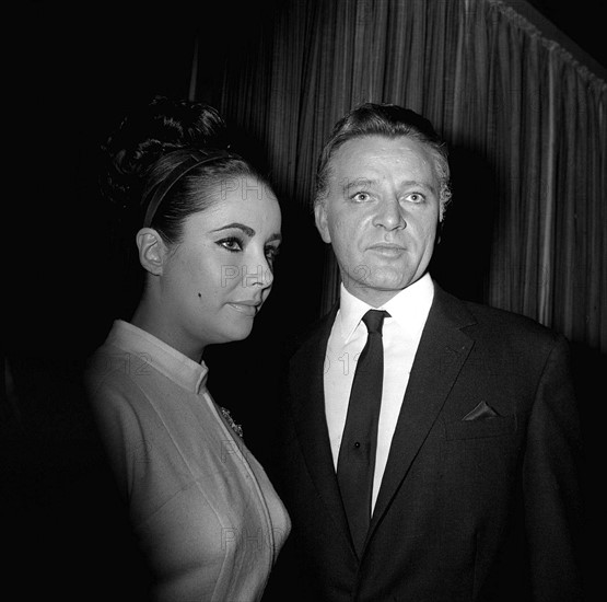 Elizabeth Taylor et Richard Burton