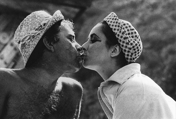 Elizabeth Taylor et Richard Burton