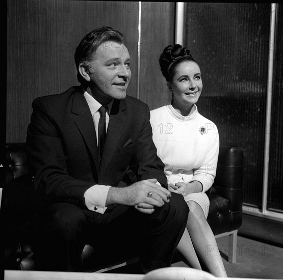 Richard Burton and Elizabeth Taylor