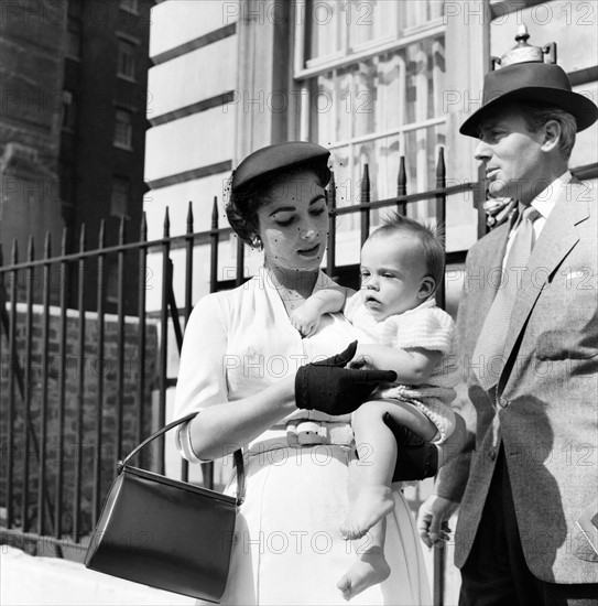 Elizabeth Taylor et Michael Wilding