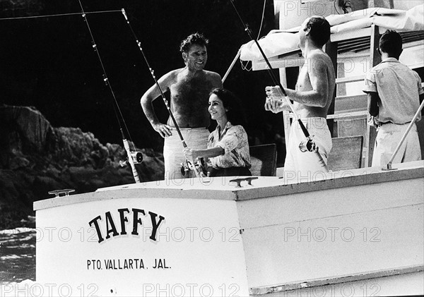 Elizabeth Taylor et Richard Burton