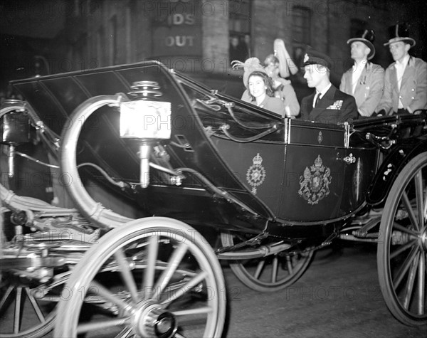 Mariage de la princesse Elisabeth et du Prince Philip Mountbatten