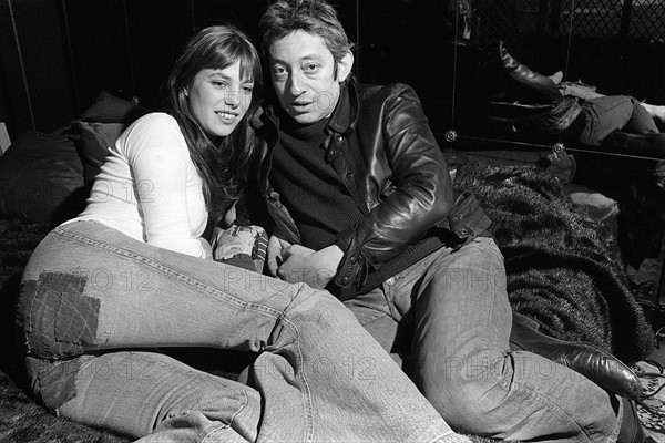 Serge Gainsbourg et Jane Birkin