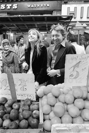 Serge Gainsbourg et Jane Birkin