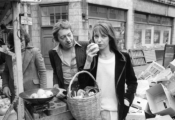 Serge Gainsbourg et Jane Birkin