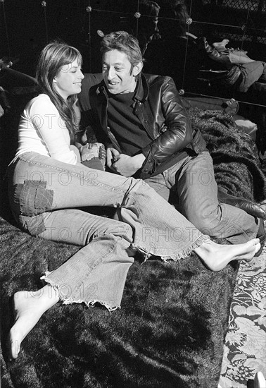 Serge Gainsbourg et Jane Birkin