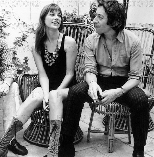 Serge Gainsbourg et Jane Birkin