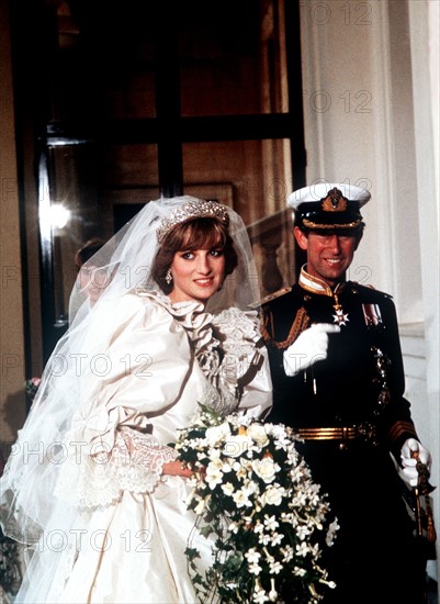 Mariage du prince Charles et de Lady Diana Spencer