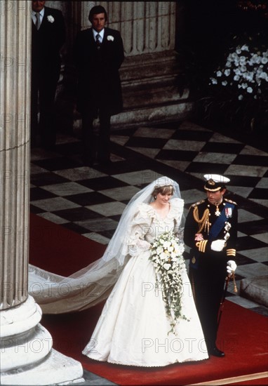 Mariage du prince Charles et de Lady Diana Spencer