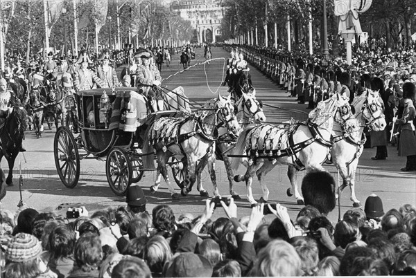 Mariage de la princesse Anne et du capitaine Mark Philips