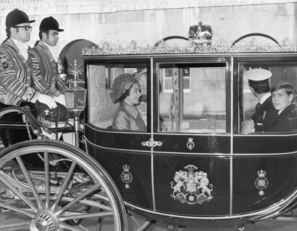 Mariage de la princesse Anne et du capitaine Mark Philips