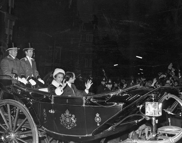 Mariage de la princesse Anne et du capitaine Mark Philips