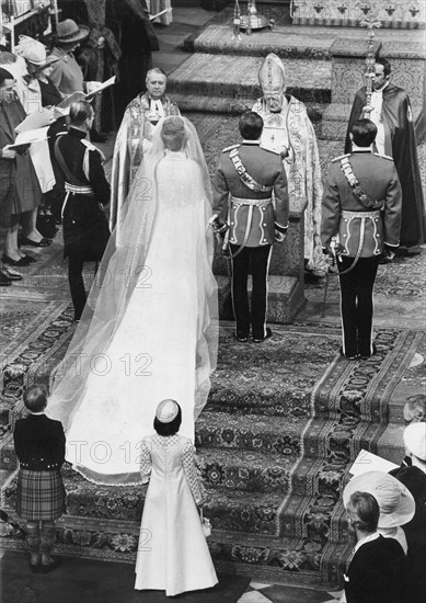 Mariage de la princesse Anne et du capitaine Mark Philips