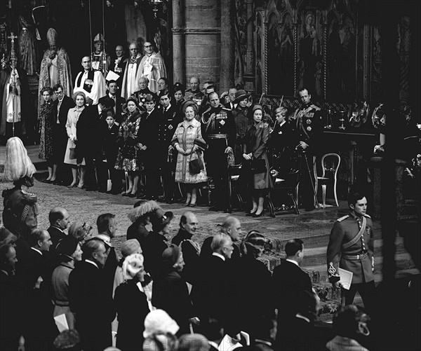 Mariage de la princesse Anne et du capitaine Mark Philips