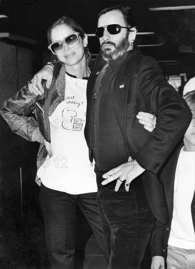 Ringo Starr et sa femme Barbara Bach