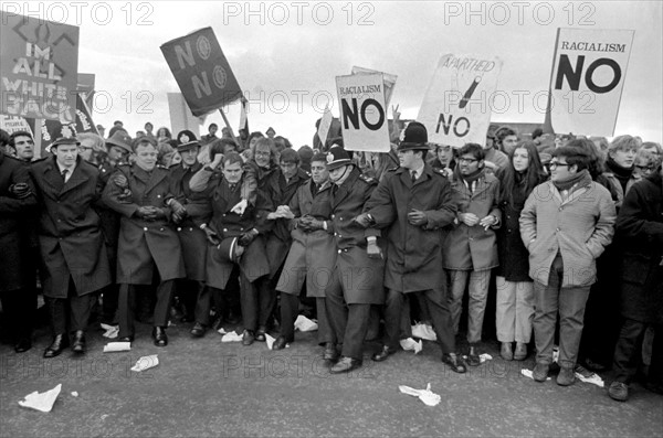 Manifestation anti-apartheid