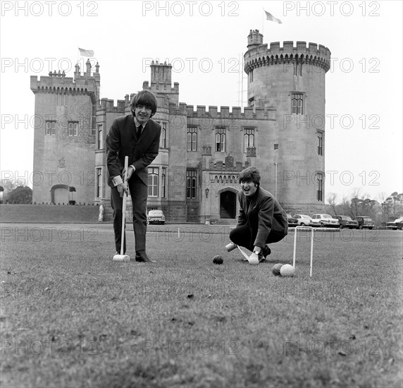 John Lennon et George Harrison